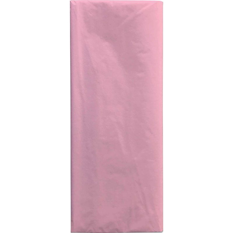 BFT02c Solid Color Pastel Pink Tissue Paper Folded Pack 0d2975cf b45d 45a9 8d3f 8b1973aad11a