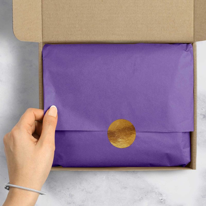 BFT03e Solid Color Purple Tissue Paper Packaging 2db28b99 75ef 4798 bd77 7d8fe9748754