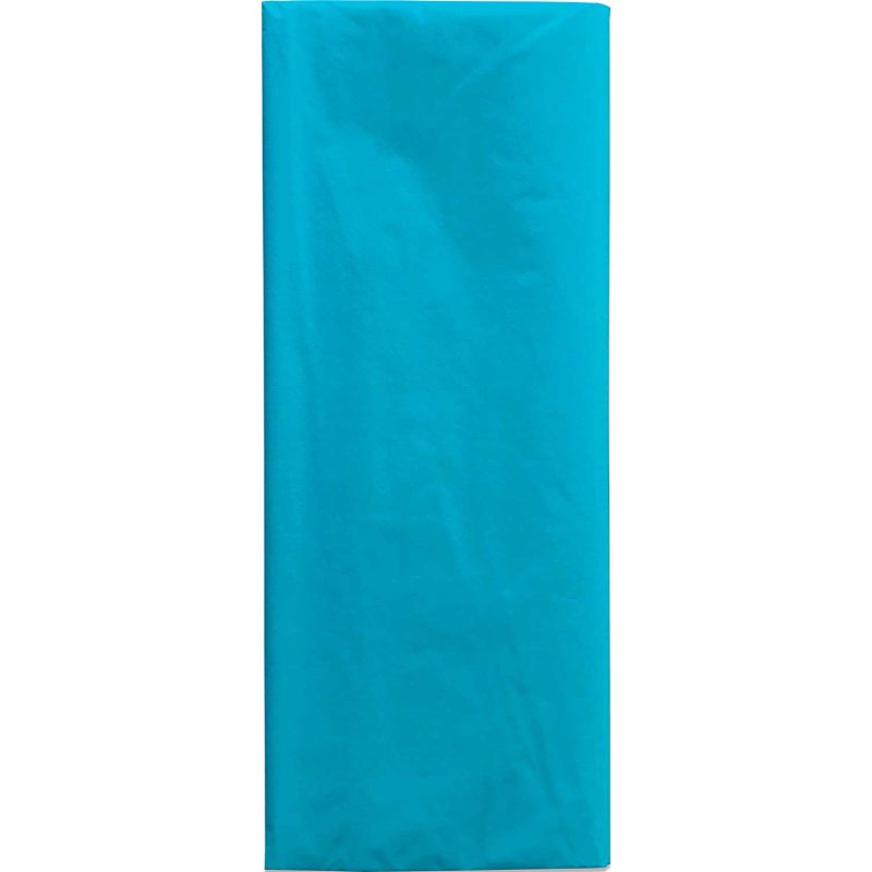 BFT39c Solid Color Turquoise Tissue Paper Folded Pack ecb274bf 8033 47bd b4c1 adbb4a1119c8