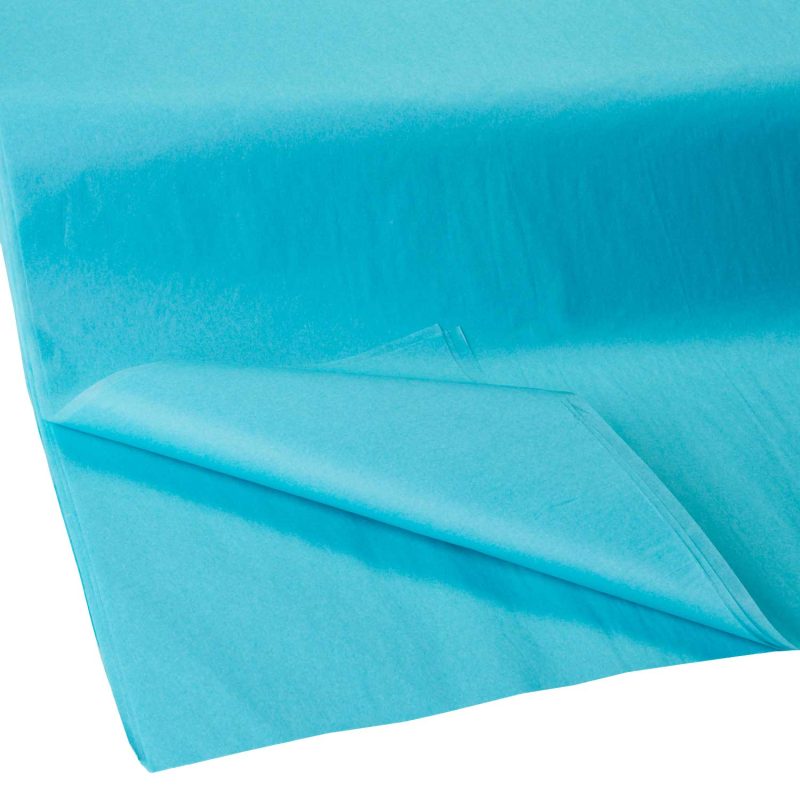 BFT44a Solid Color Aqua Blue Tissue Paper Swatch a5dee3d3 2275 4344 b55f 55b06efbf4d9