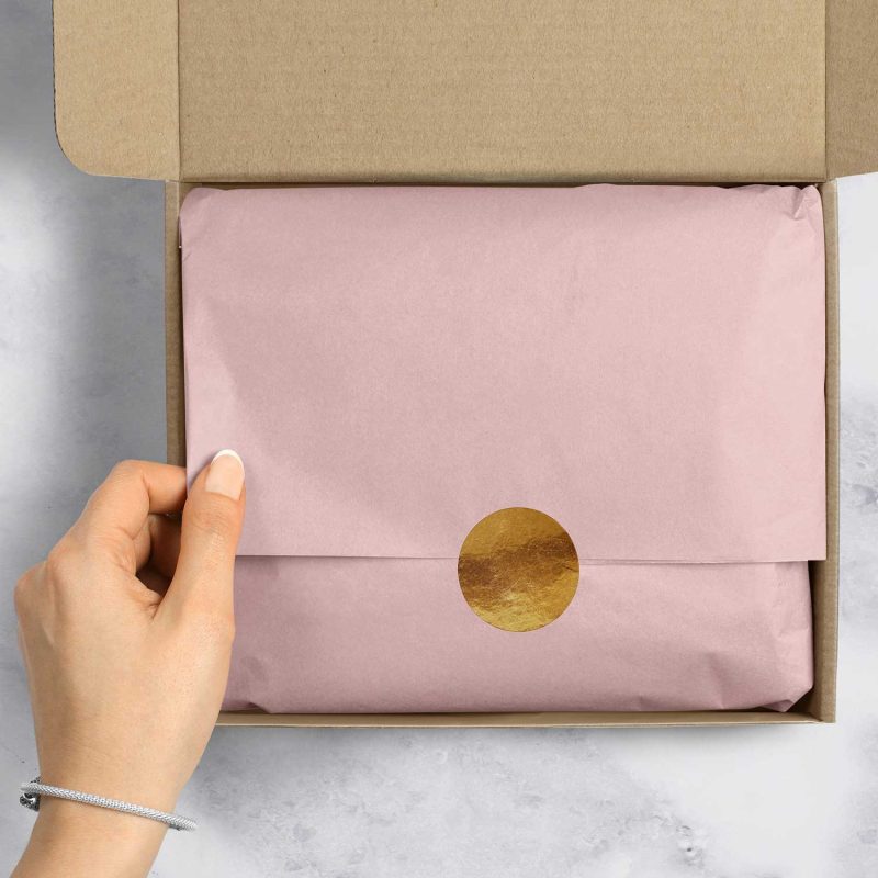 BFT74e Solid Color Rose Tissue Paper Packaging 319df772 2c3a 487d a355 93d59e3c55e5